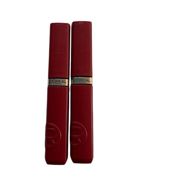 New L’Oréal Lipstick Red 420 Le Rouge Paris Infalible Matte Resistance 2 Lipstic - Picture 7 of 9